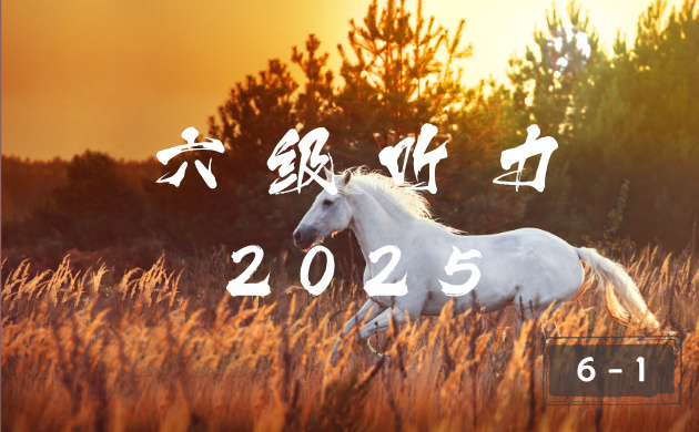 2025 年大学英语六级 6 月 I 卷
